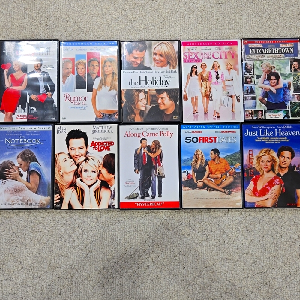 Lot Of Dvds-chick Flicks